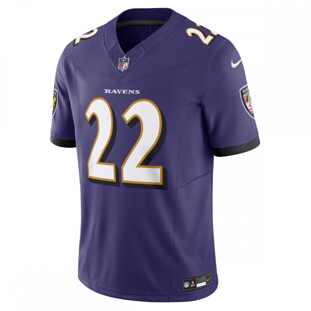Derrick Henry Baltimore Ravens Nike Vapor F.U.S.E. Limited Jersey - Purple-GridironStore